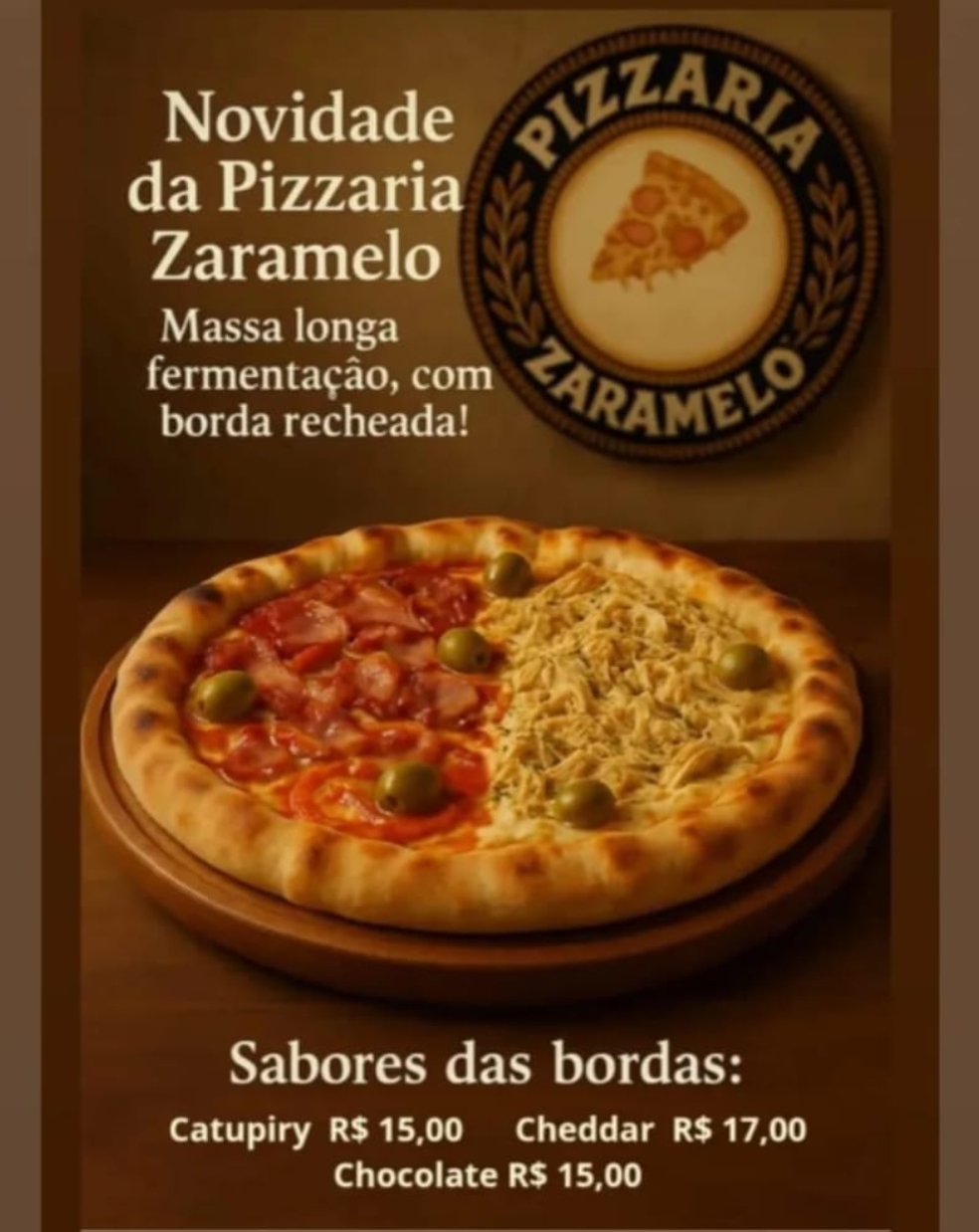Promoção Pizzaria Zaramelo
